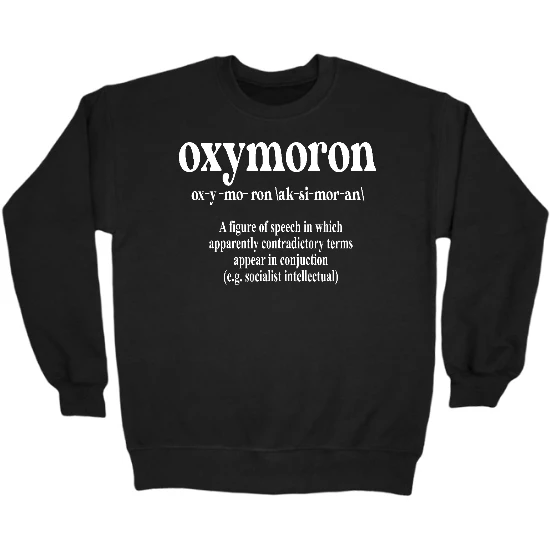 Oxymoron Crewneck Sweatshirt