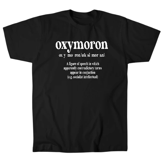 Oxymoron Mens T-Shirt