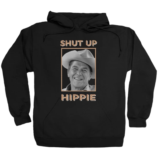 Shut Up Hippie Hoodie