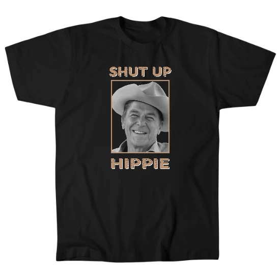 Shut Up Hippie Mens T-Shirt