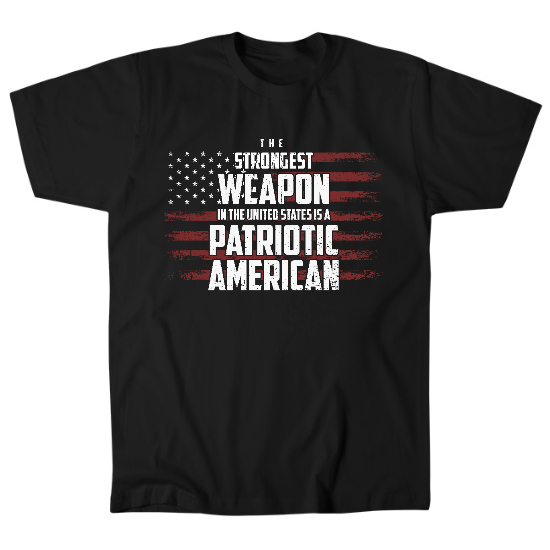 Patriotic America Mens T-Shirt