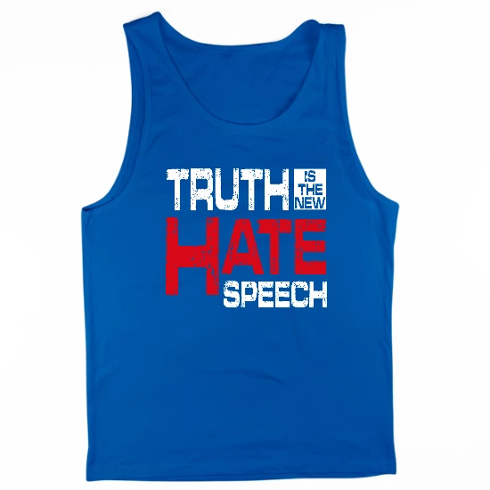 Truth is the new Hate Speech Mens Tank Top