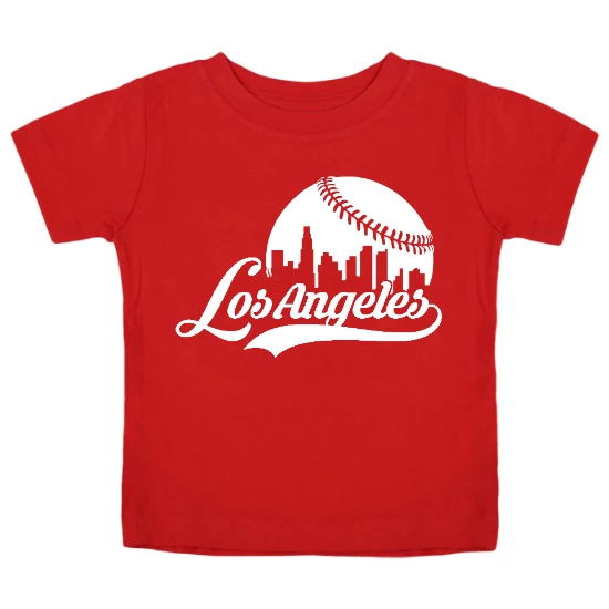 LAC Baseball Skyline Kids T-Shirt