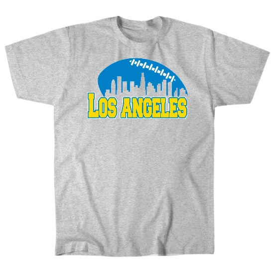LAC Football Skyline Mens T-Shirt