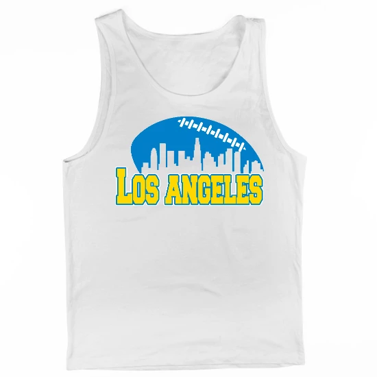 LAC Football Skyline Mens Tank Top