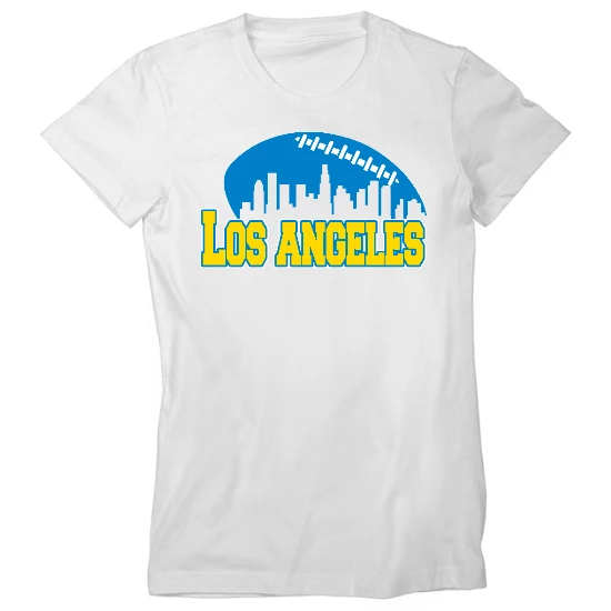 LAC Football Skyline Womens T-Shirt