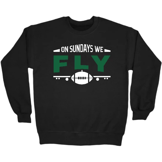 On Sundays we Fly! Crewneck Sweatshirt