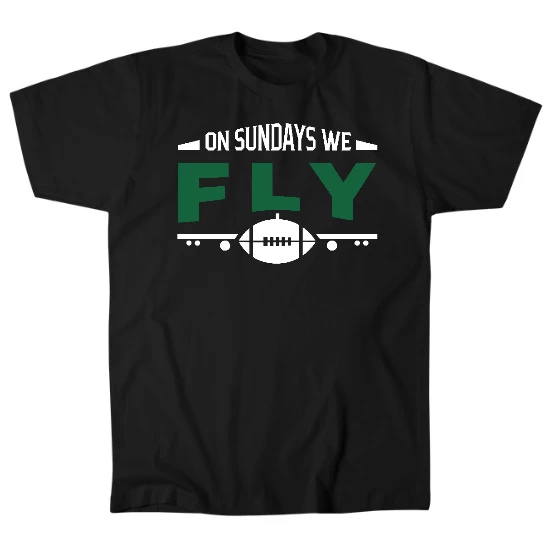On Sundays we Fly! Mens T-Shirt