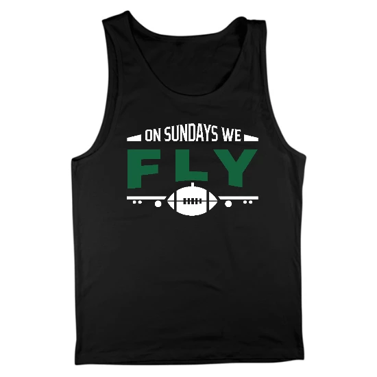 On Sundays we Fly! Mens Tank Top