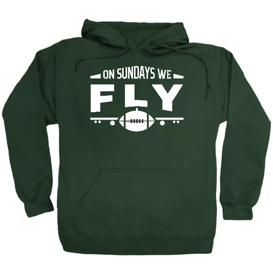 On Sundays we Fly! Hoodie 01