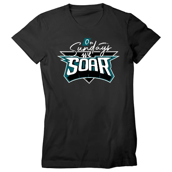 On Sundays We Soar Womens T-Shirt