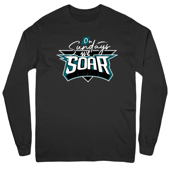 On Sundays We Soar Mens Long Sleeve T-Shirt