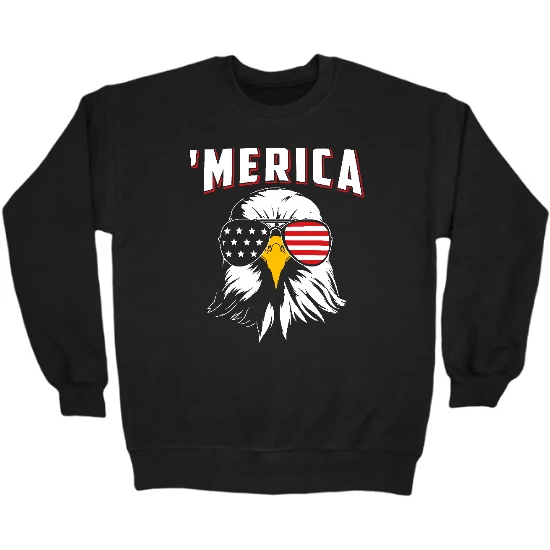 Merica Crewneck Sweatshirt 02