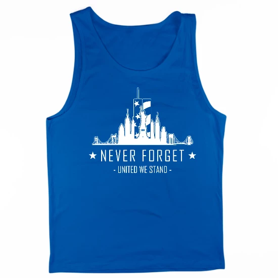 Never Forget 9/11 Mens Tank Top