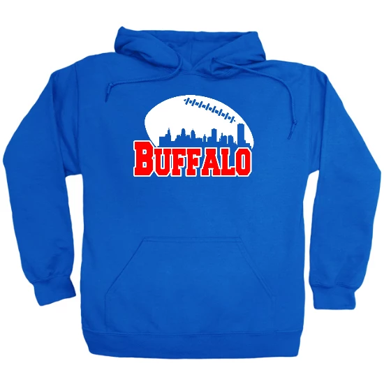 Buffalo Football Skyline Hoodie