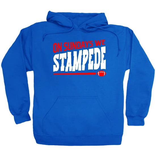 Buffalo Football Sunday Stampede Hoodie