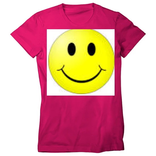 smiley Womens T-Shirt